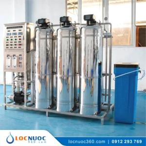 Hệ thống RO công nghiệp 1500 L/h lọc nước uống Nhà xưởng