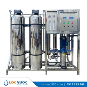 Hệ thống RO công nghiệp 750 L/h Lọc nước uống cho Công nhân
