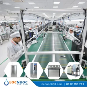Máy lọc nước bán công nghiệp công suất 50l/h tinh khiết