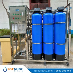 Thiết bị Lọc nước tinh khiết RO 500 lít/h cho Biệt thự | Van tự động | Cột Composite