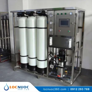 Thiết bị Lọc nước tinh khiết RO 500 lít/h cho Biệt thự | Van tự động | Cột Composite