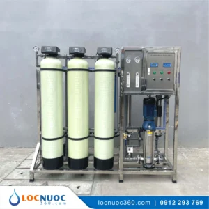 Thiết bị Lọc nước tinh khiết RO 500 lít/h cho Biệt thự | Van tự động | Cột Composite
