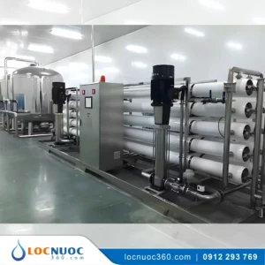 Hệ thống lọc nước Công nghiệp RO 30.000l/h cho Khách sạn Đà Nẵng
