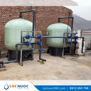 Hệ thống lọc nước tổng Công suất lớn cho Khách sạn tại Sầm Sơn