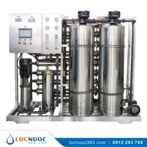 Hệ thống RO công nghiệp 2500 L/h Lọc nước cho Nhà hàng, Khách sạn