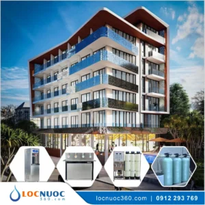 Hệ thống lọc tổng sinh hoạt UF 10m3/h cho Khách sạn Hải Phòng