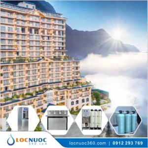 Hệ thống lọc tổng Siêu lọc UF cho Resort cao cấp tại Đà Nẵng