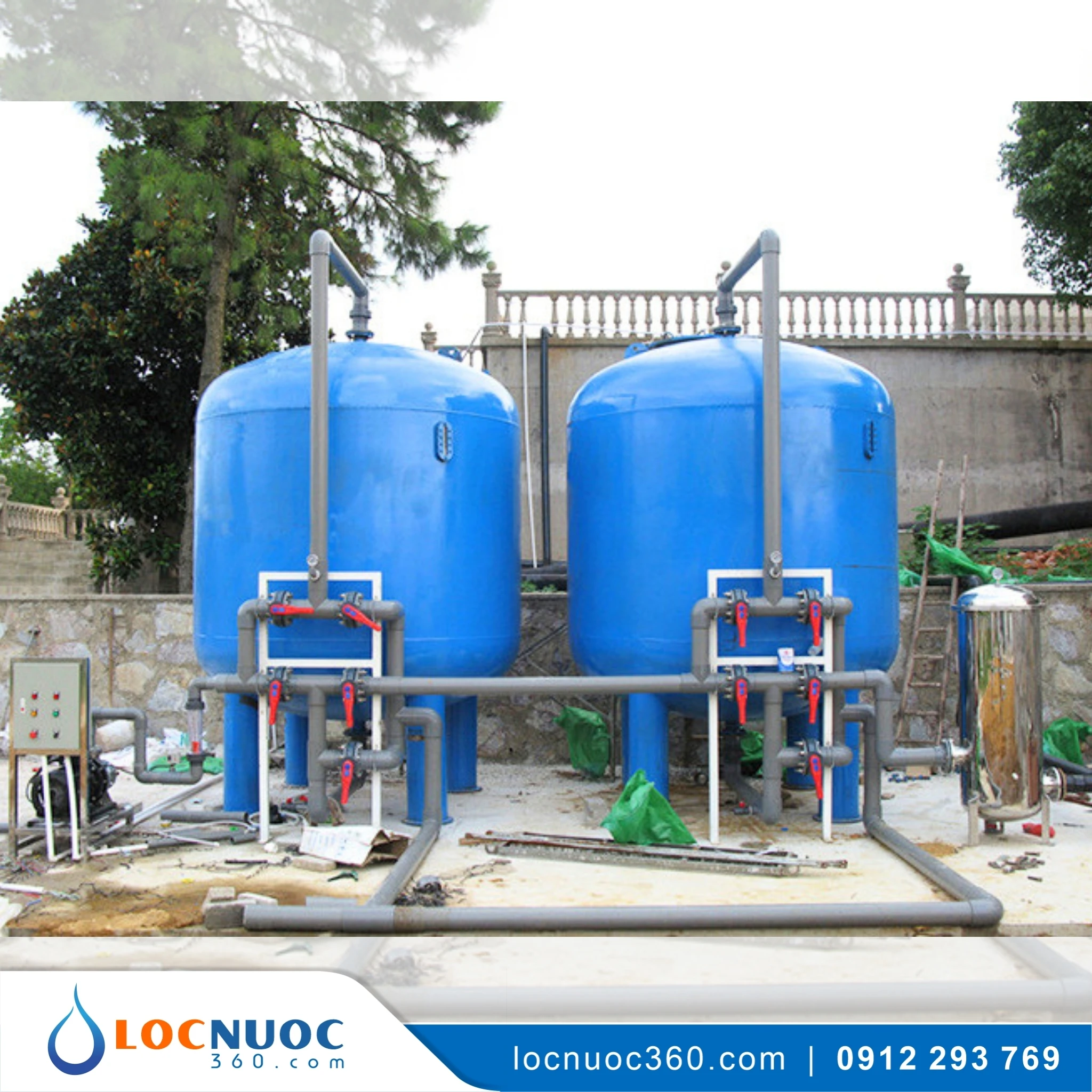 Hệ thống xử lý nước cấp sinh hoạt cho Khách sạn tại Nha Trang
