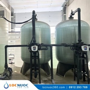 Thiết bị lọc nước sinh hoạt đầu nguồn cho Khách sạn 4 sao