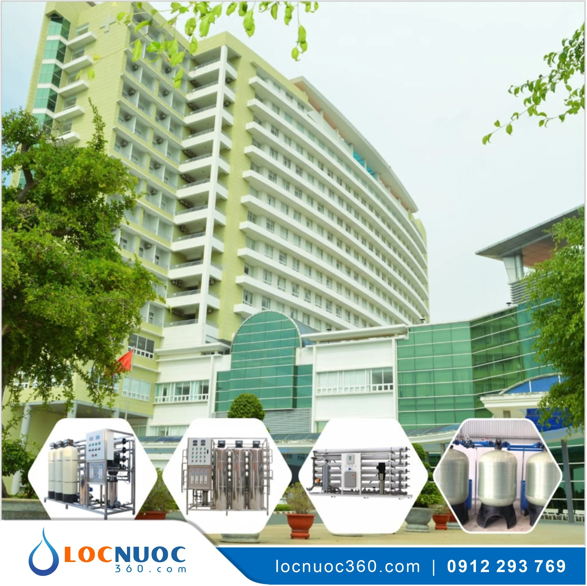 Giải pháp xử lý nước cho Bệnh viện đa khoa, Trung tâm y tế