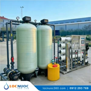 Hệ thống Lọc nước RO 4000 L/h công suất lớn cho Bệnh viện