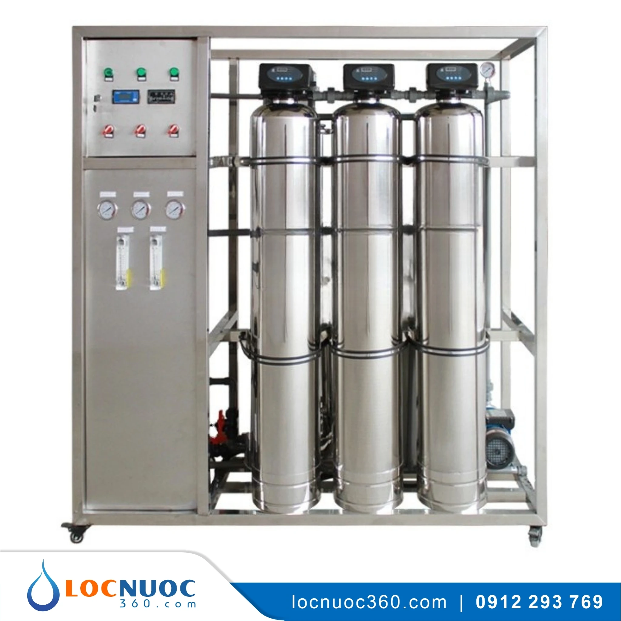 Hệ thống máy lọc nước RO tinh khiết 500 L/h cho Bệnh viện