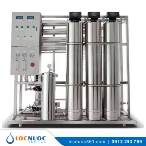 Hệ thống RO công nghiệp 1500 L/h lọc nước cho Bệnh viện