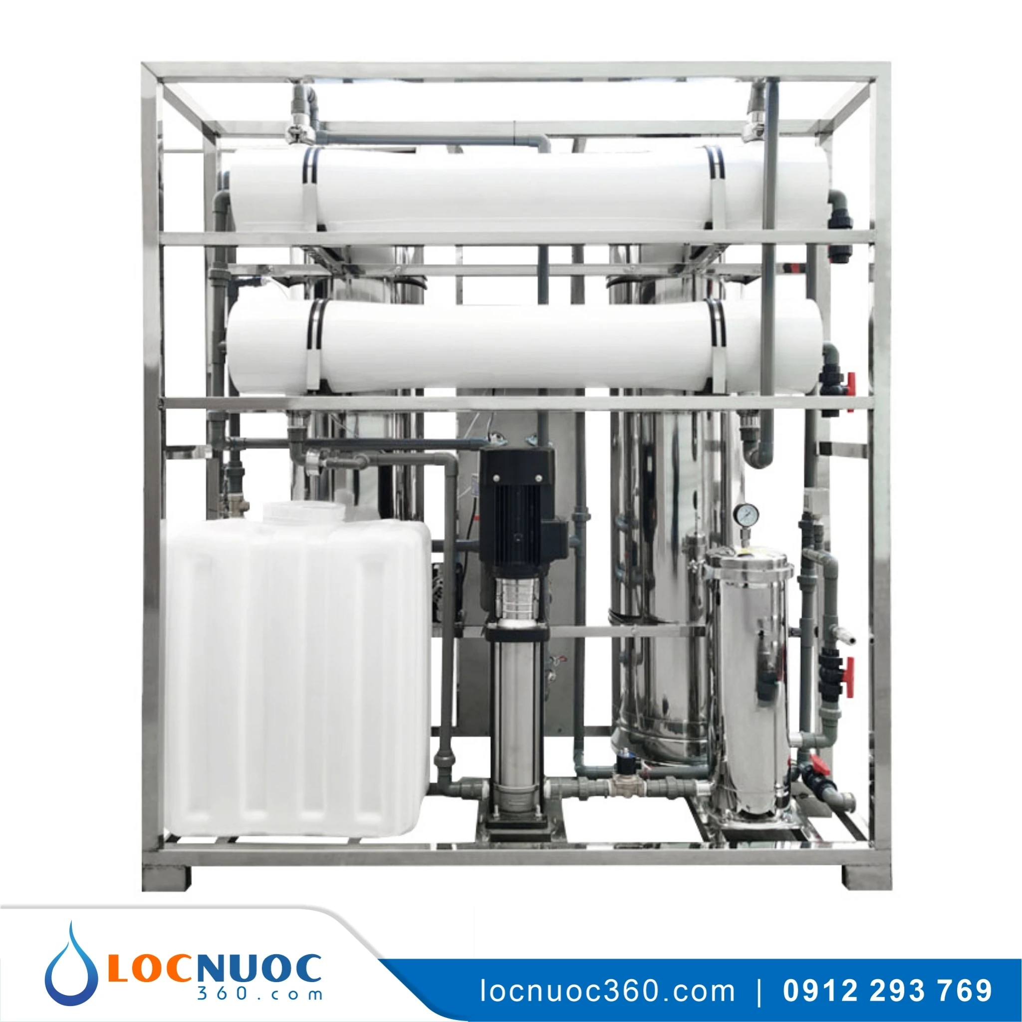 Máy RO công nghiệp 2000l/h Lọc nước cho Bệnh viện