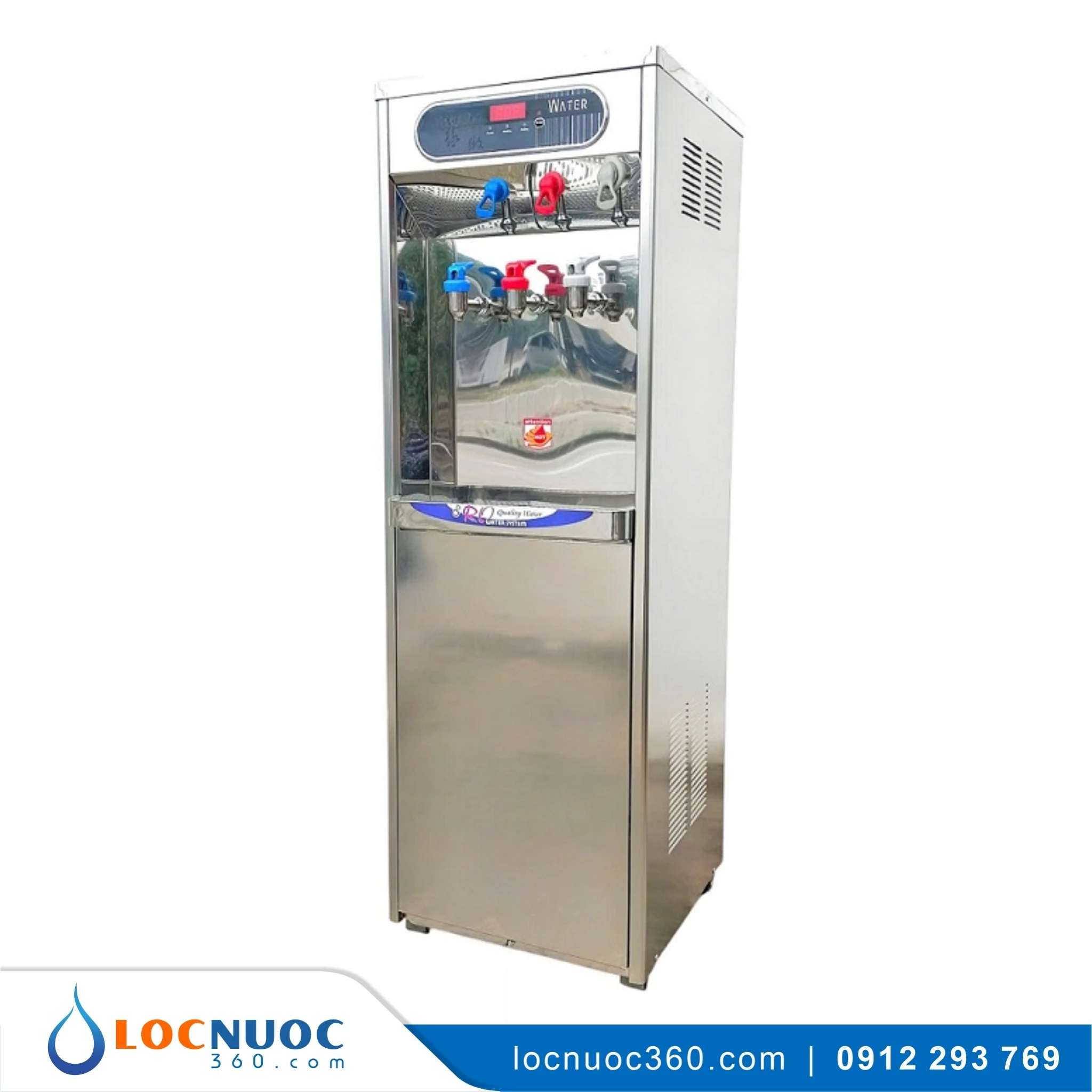 Máy lọc nước RO Nóng – Lạnh 03 vòi cho Nhà hàng, Khách sạn