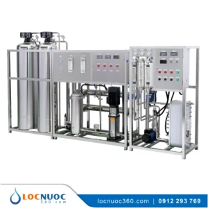 Hệ thống lọc nước khử khoáng EDI ngành Dược phẩm 1000l/h