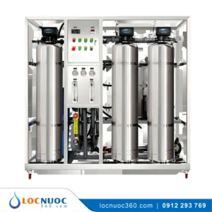 Hệ thống xử lý nước RO công suất 1500l/h cho sản xuất Dược phẩm