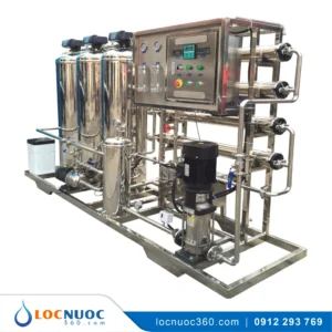Hệ thống xử lý nước RO 2000l/h cho Công ty Dược phẩm