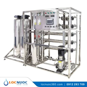 Hệ thống xử lý nước RO 2000l/h cho Công ty Dược phẩm