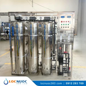 Hệ thống xử lý nước RO 2000l/h cho Công ty Dược phẩm