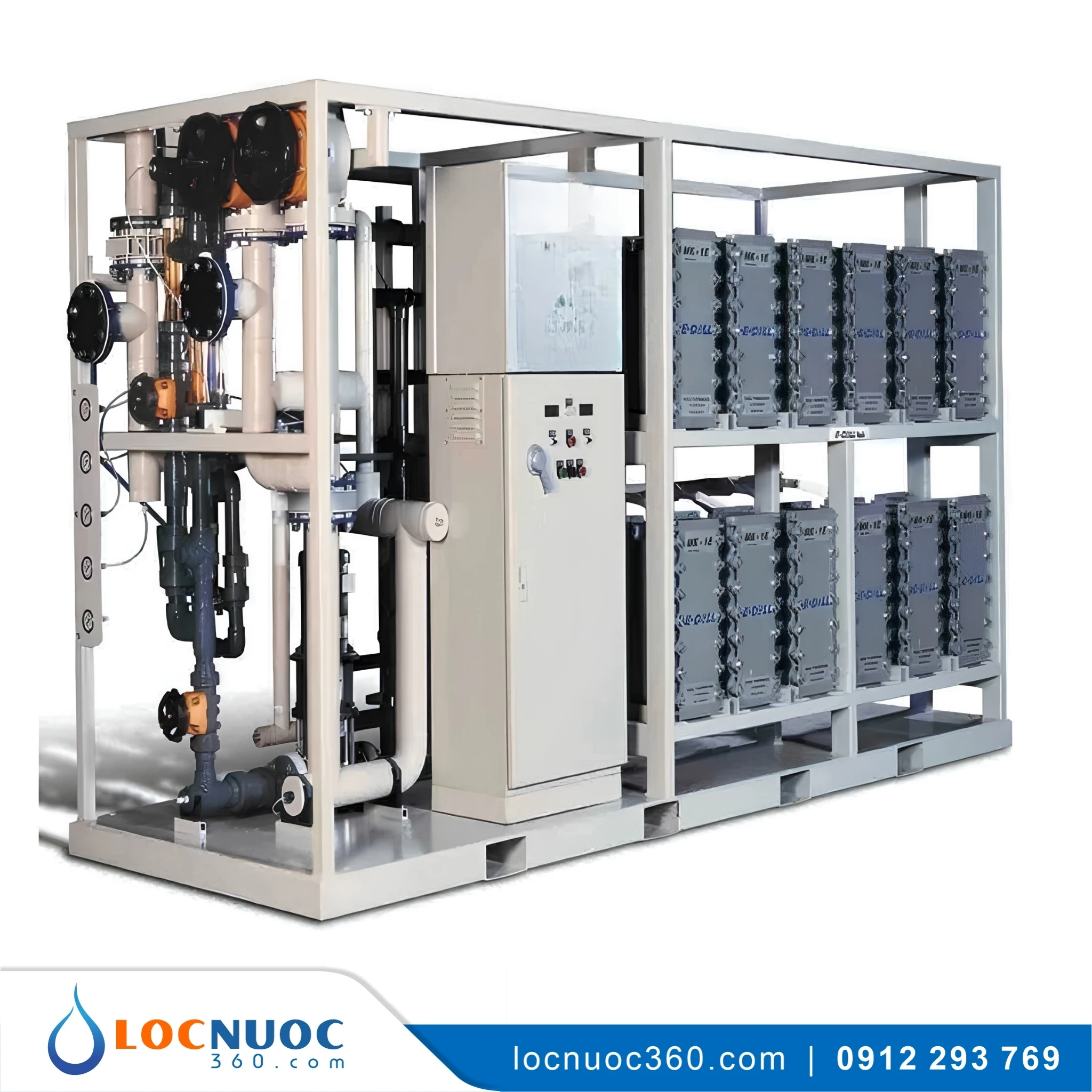 Hệ thống xử lý nước DI trong công nghiệp xi mạ, chất bán dẫn
