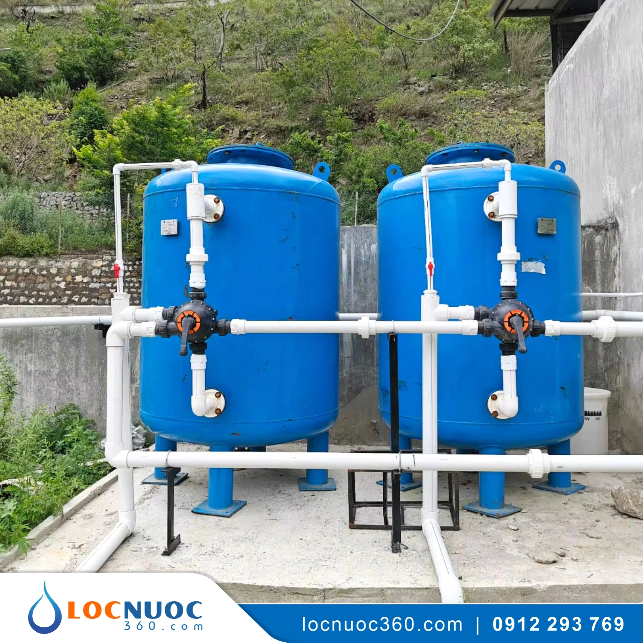 Lọc nước cấp sinh hoạt đầu nguồn cho Khu dân cư, Khu đô thị
