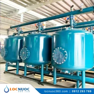 Hệ thống xử lý nước cho Nhà máy nước công suất 500m3