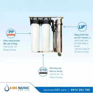 Bộ lọc nước tổng sinh hoạt cho Căn hộ chung cư cao cấp