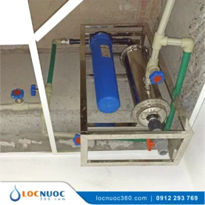 Bộ lọc nước tổng cho Căn hộ chung cư rẻ nhất tại Hà Nội