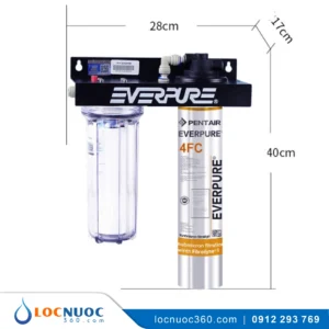 Máy Lọc Nước Pentair Everpure 4FC + Cốc Lọc Thô A10