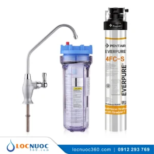 Máy Lọc Nước Pentair Everpure 4FC-S + Cốc Lọc Thô A10
