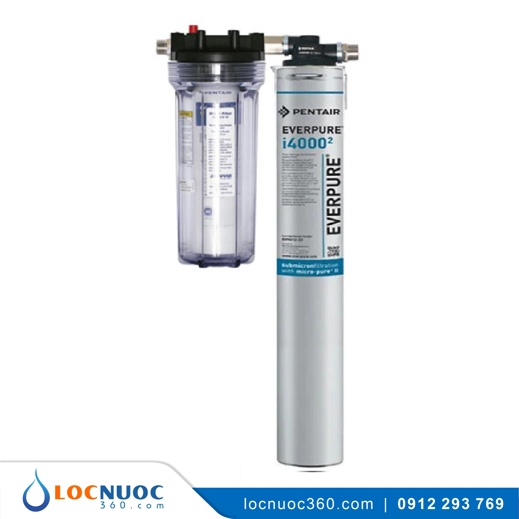 Máy Lọc Nước Pentair Everpure i40002 Cho Máy Làm Đá