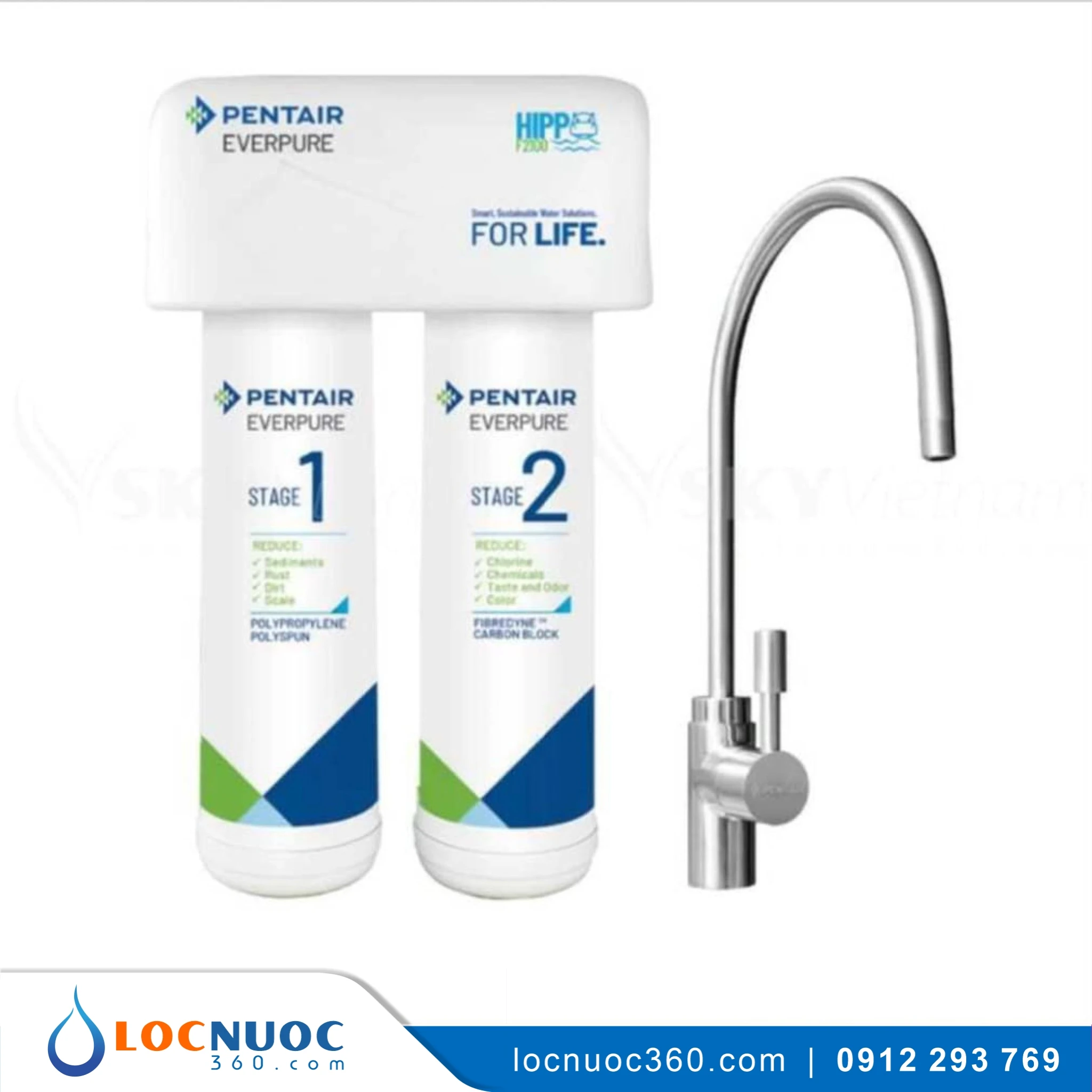Máy Lọc Nước Thế Hệ Mới Pentair F2200