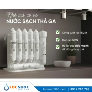 Máy lọc nước RO tinh khiết bán chạy nhất 8 năm liên tục