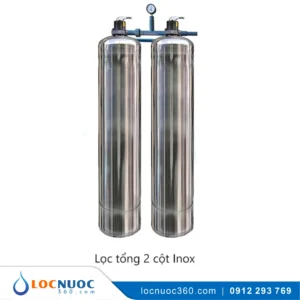 Bộ lọc nước tổng giá rẻ VSK02LT-52 Duo Inox