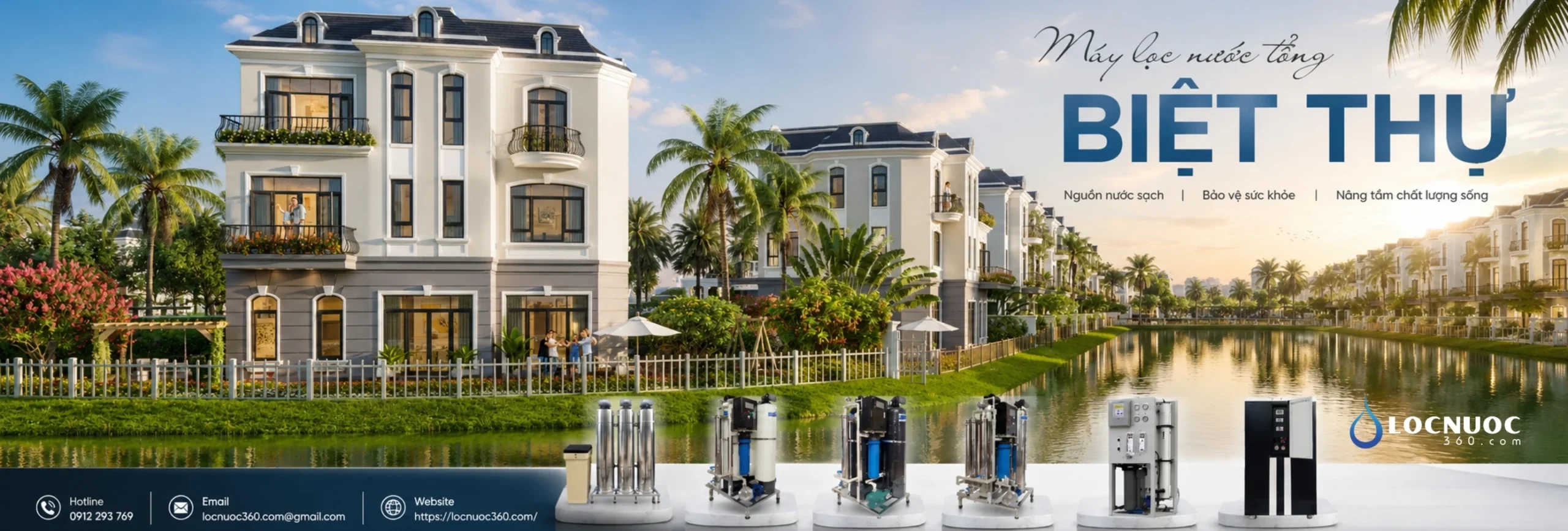 Locnuoc360 – Chuyên gia lọc nước Công nghiệp và Dân dụng