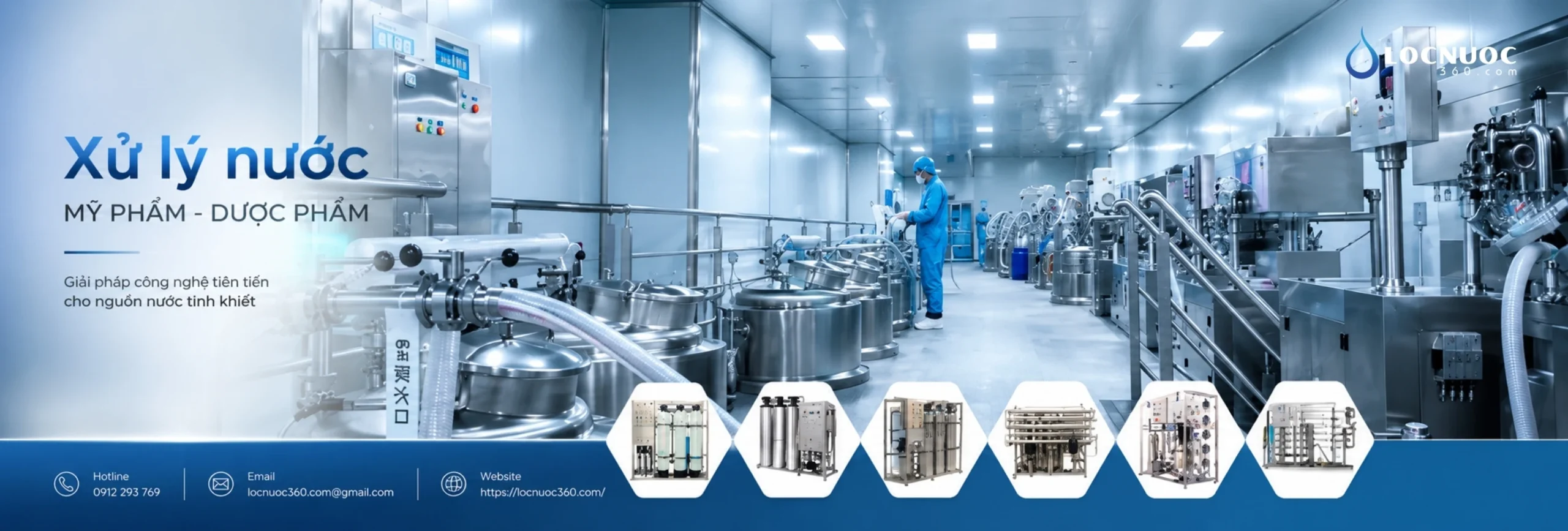 Locnuoc360 – Chuyên gia lọc nước Công nghiệp và Dân dụng