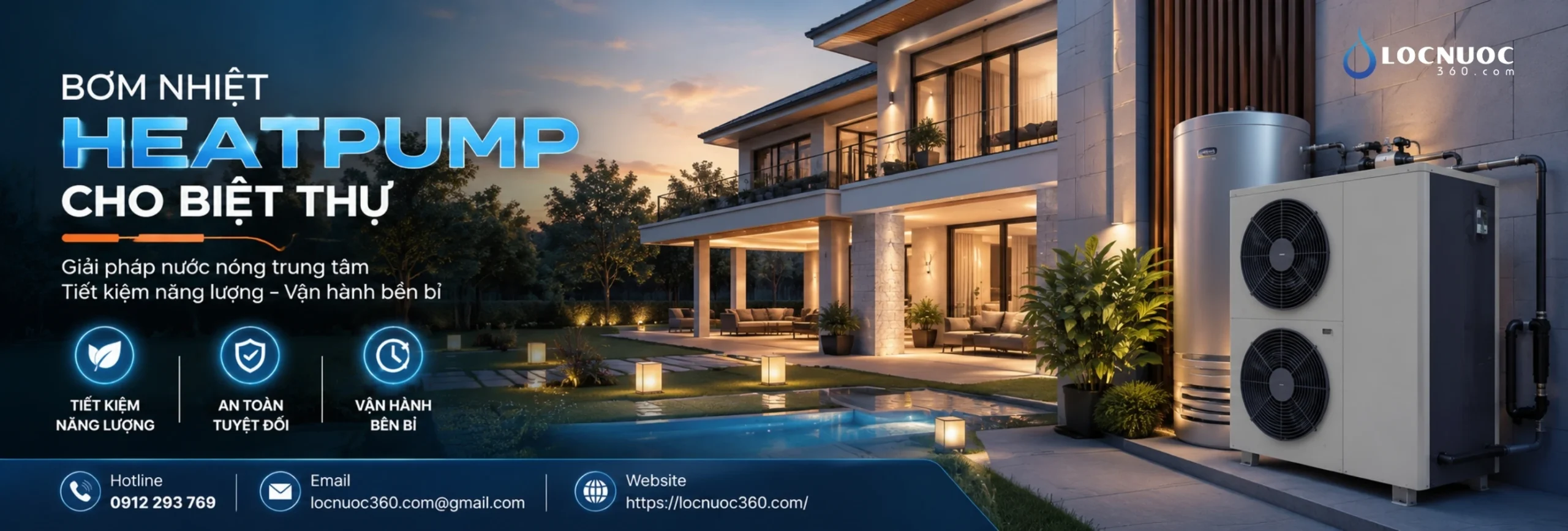 Locnuoc360 – Chuyên gia lọc nước Công nghiệp và Dân dụng