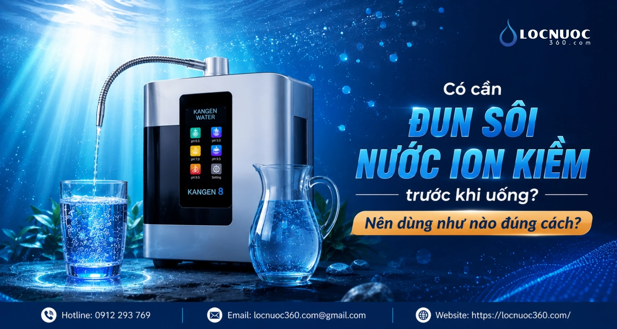 Có cần đun sôi nước ion kiềm trước khi uống? Nên dùng như nào đúng cách?