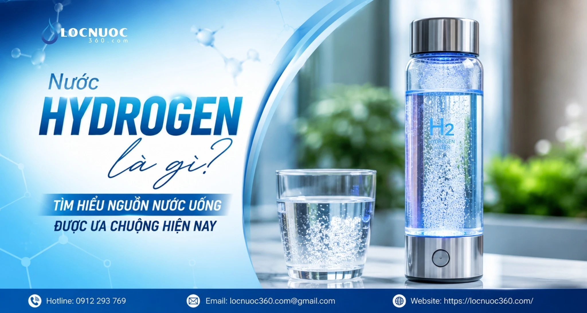 Nước Hydrogen là gì? Tìm hiểu nguồn nước uống được ưa chuộng hiện nay