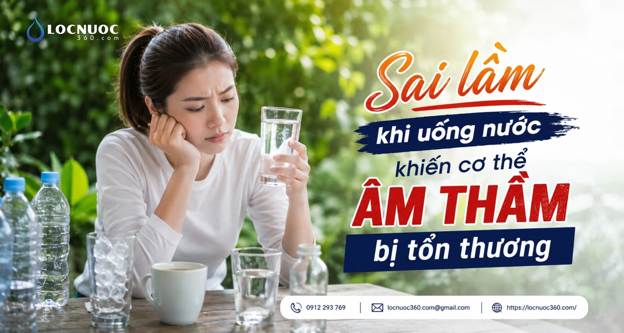 Sai lầm khi uống nước khiến cơ thể âm thầm bị tổn thương