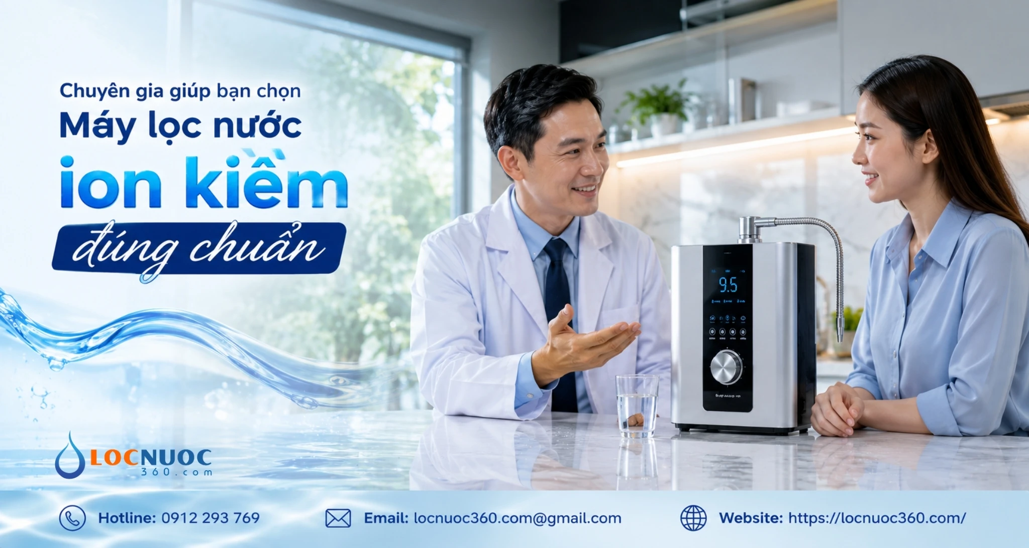 Chuyên gia giúp bạn chọn Máy lọc nước ion kiềm đúng chuẩn